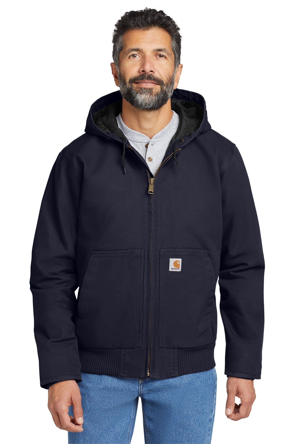Carhartt® Tall Washed Duck Active Jacket - Patriot Prints Edition