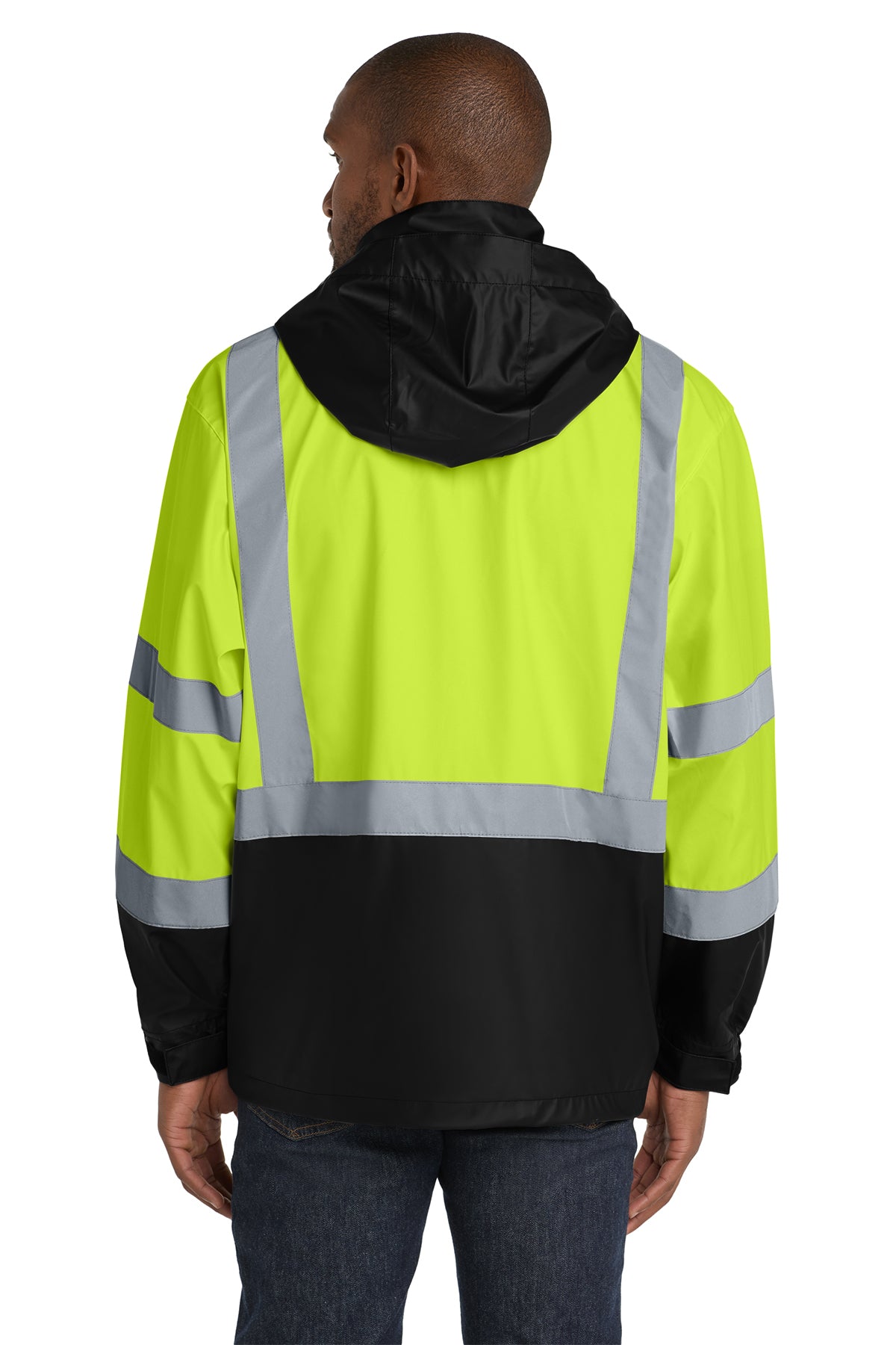 CornerStone® ANSI 107 Class 3 Safety Windbreaker - Custom Design