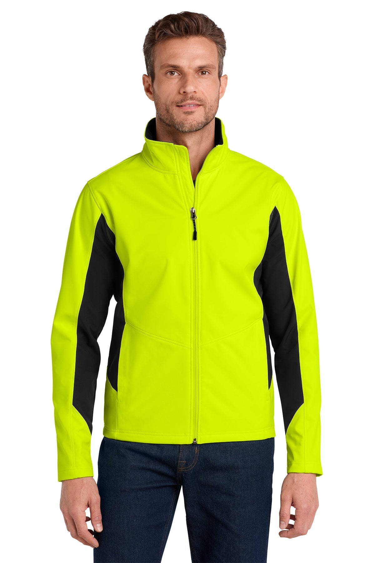 Port Authority® Core Colorblock Soft Shell Jacket - Patriot Prints Edition
