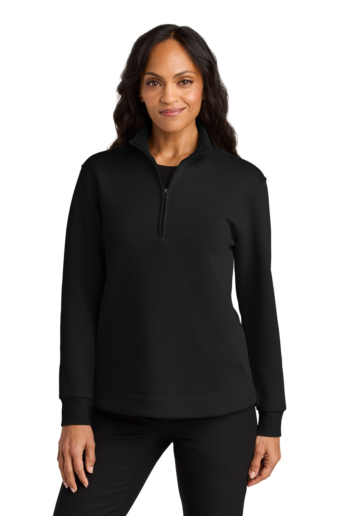 Port Authority® Women’s Wearever Signature Double Pique 1/4-Zip - Patriot Prints Edition