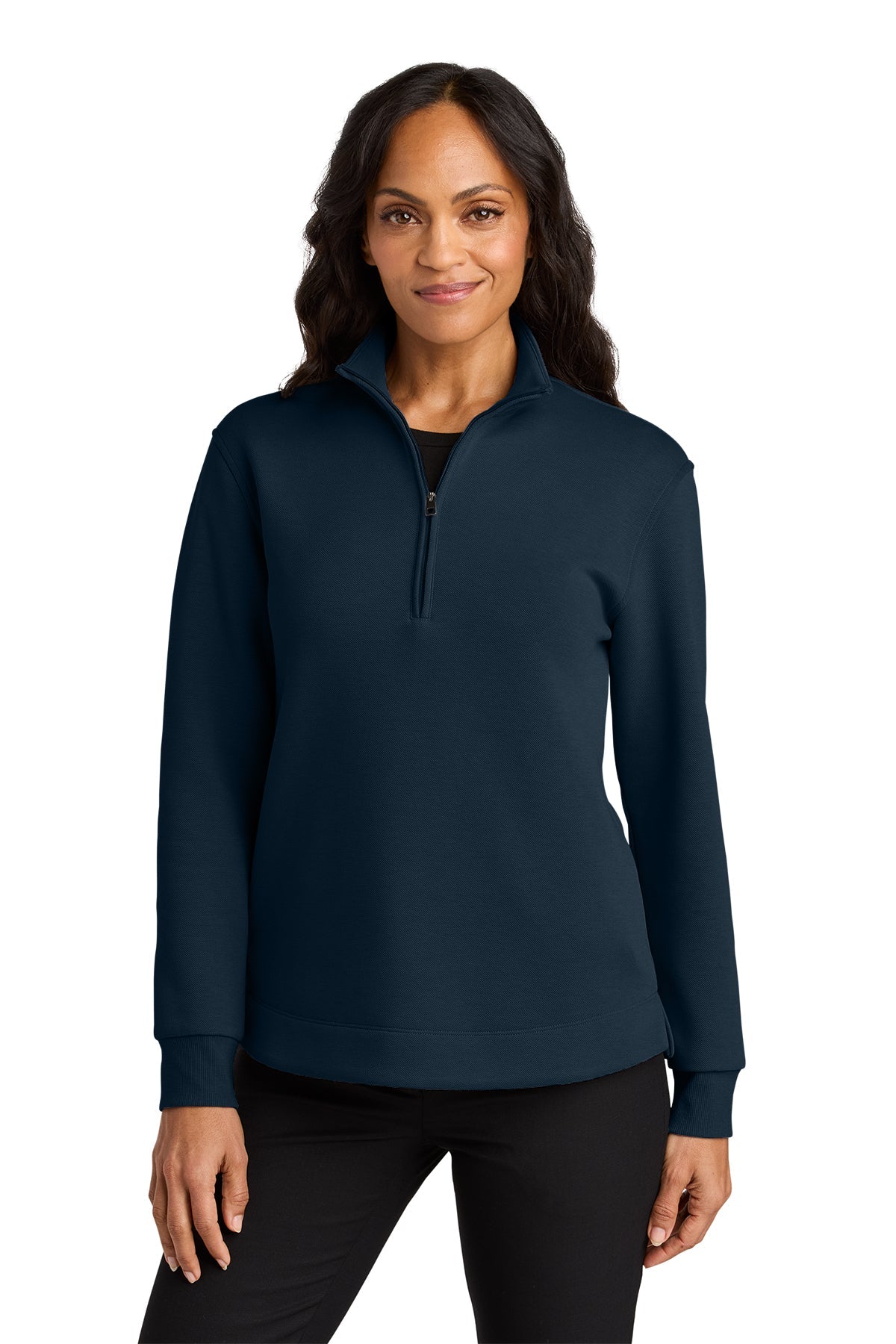 Port Authority® Women’s Wearever Signature Double Pique 1/4-Zip - Patriot Prints Edition