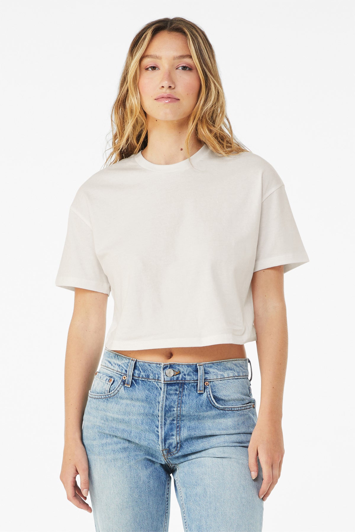 BELLA+CANVAS® Women’s Jersey Crop Tee - Custom Design