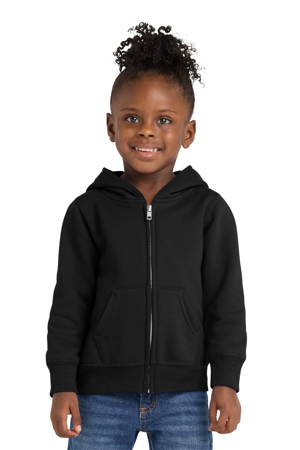 Port & Co™ Toddler Core Fleece Full-Zip Hooded Sweatshirt - Patriot Prints Edition