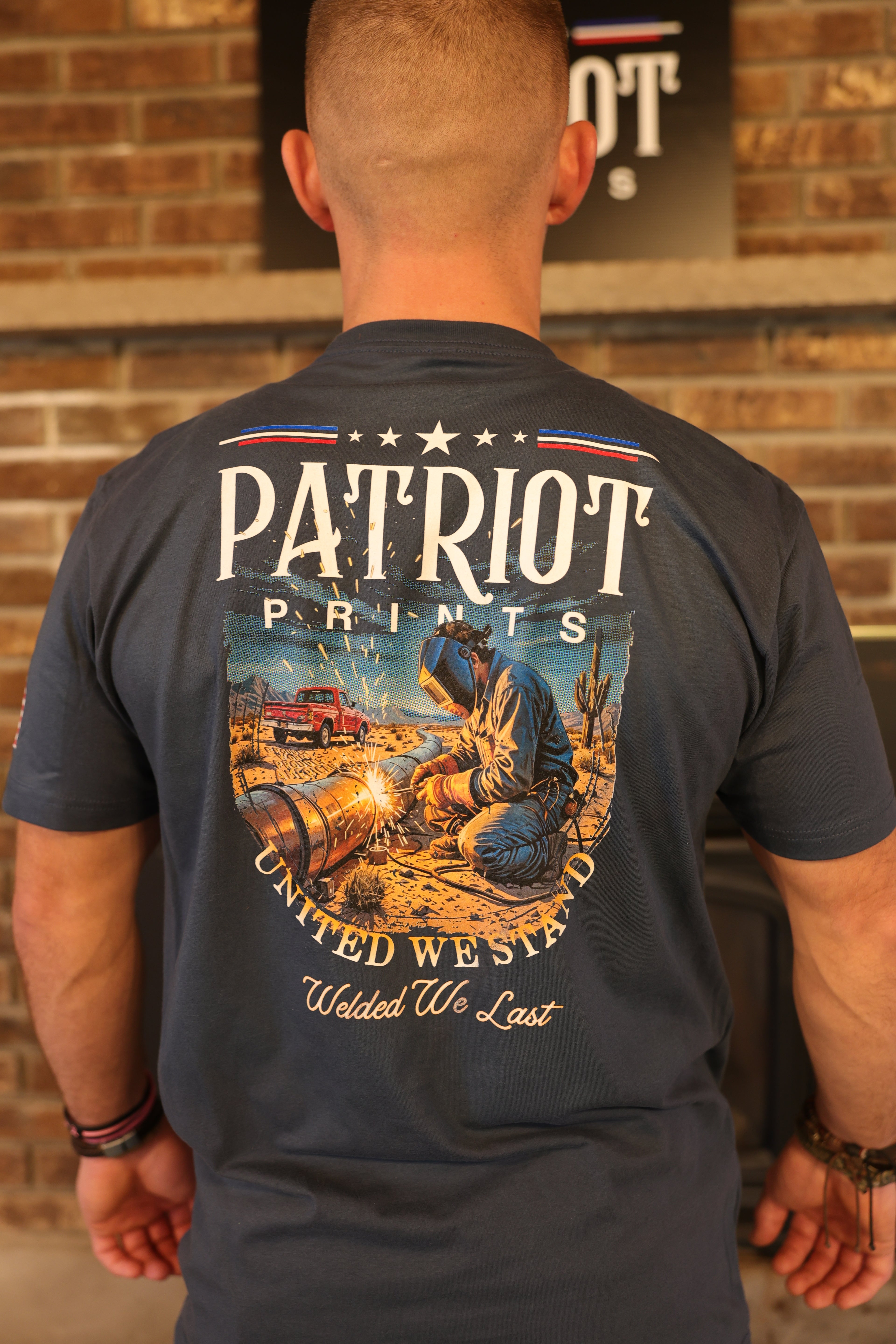 The Welder Tee – Patriot Prints Welder Tribute
