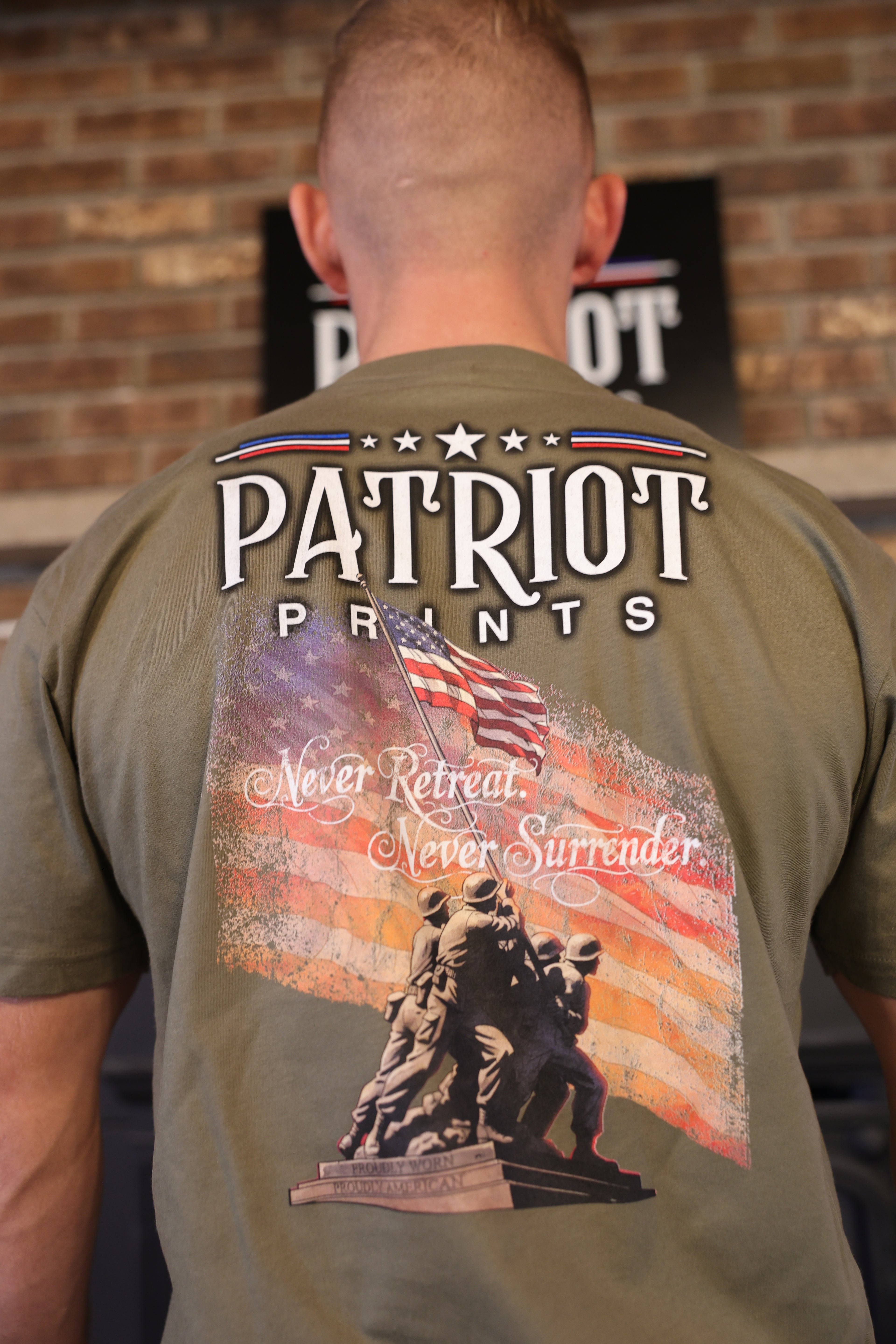 Iwojima Tee Shirt – Patriot Prints Veteran Tribute