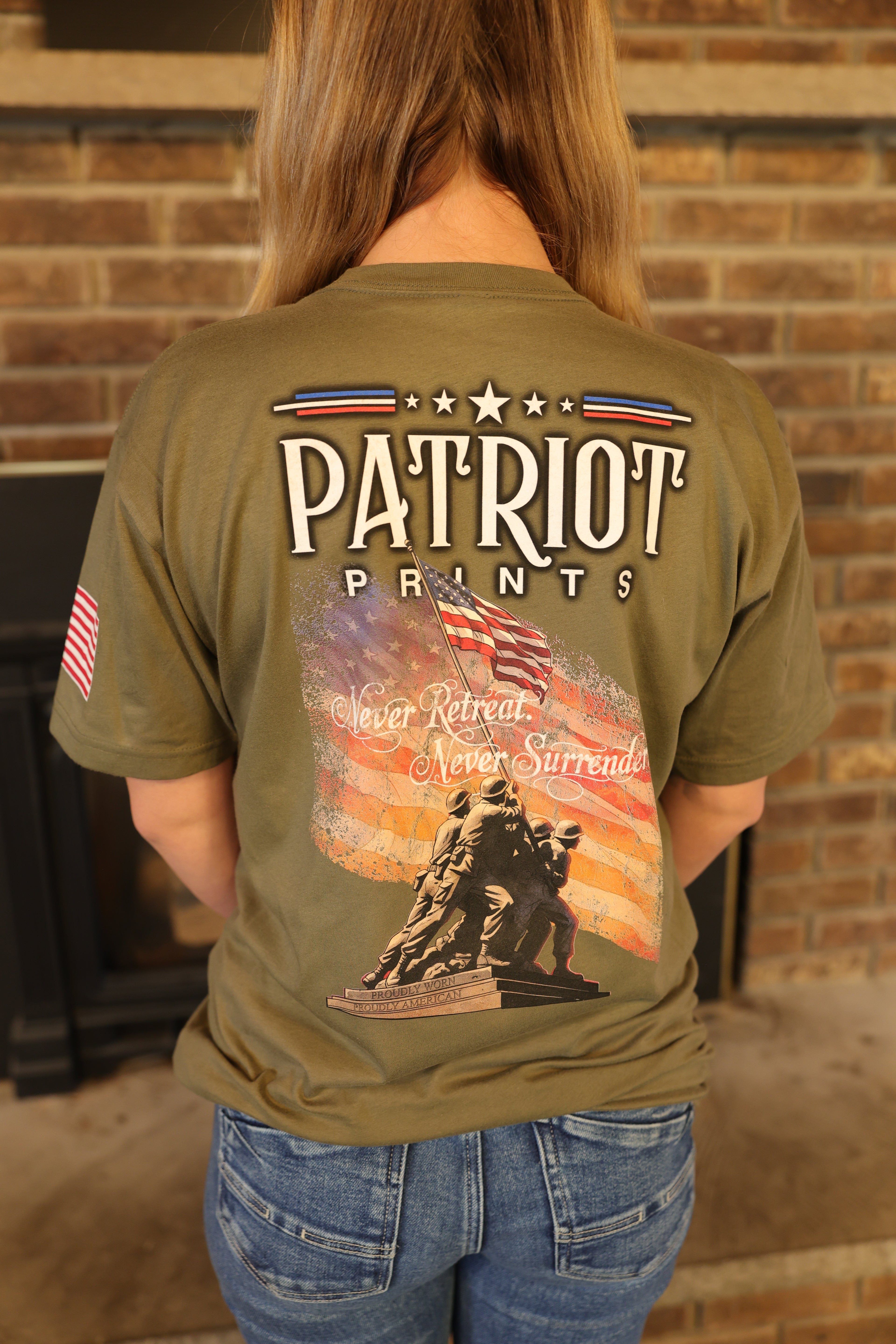 Iwojima Tee Shirt – Patriot Prints Veteran Tribute