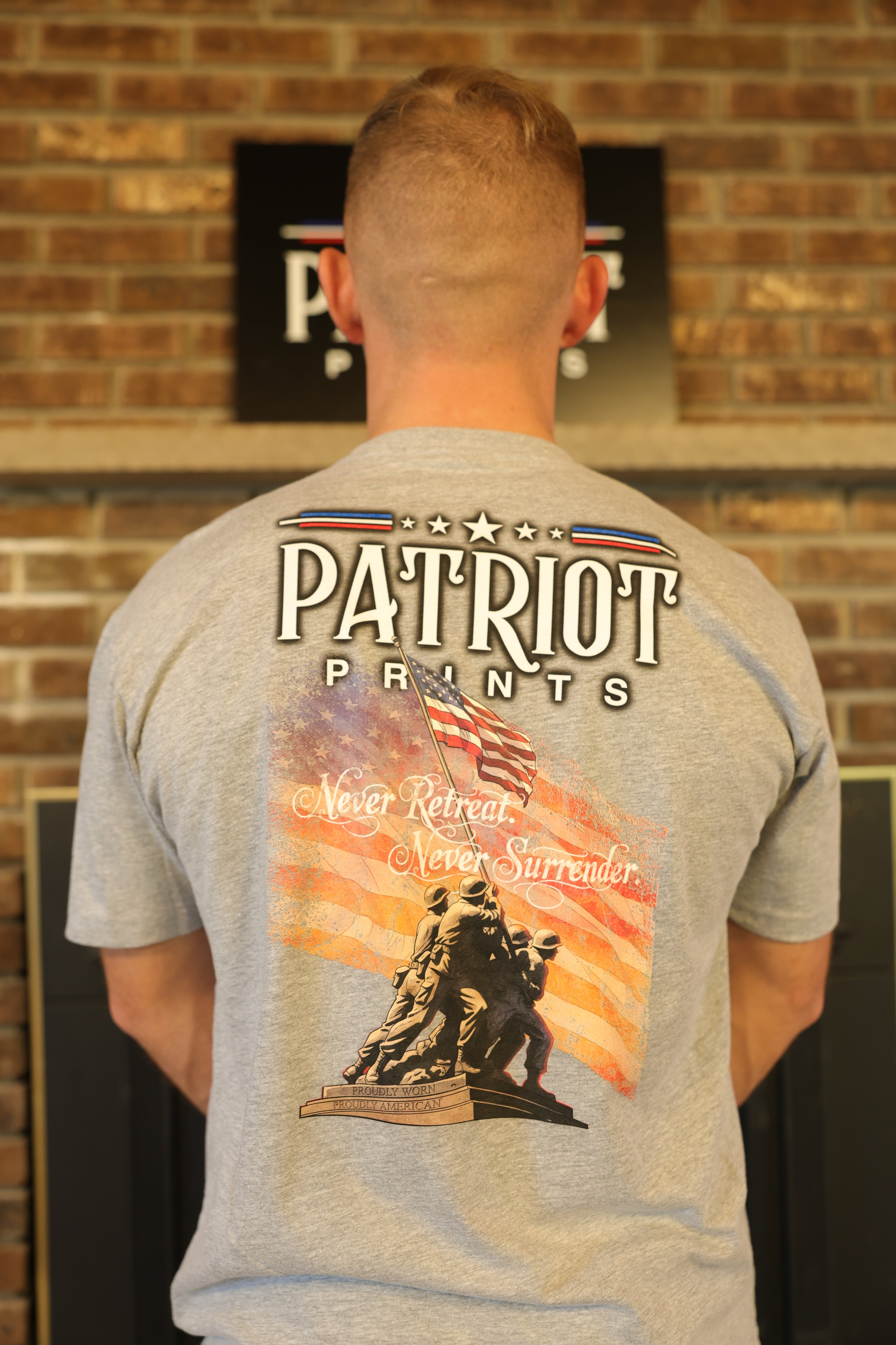 Iwojima Tee Shirt – Patriot Prints Veteran Tribute
