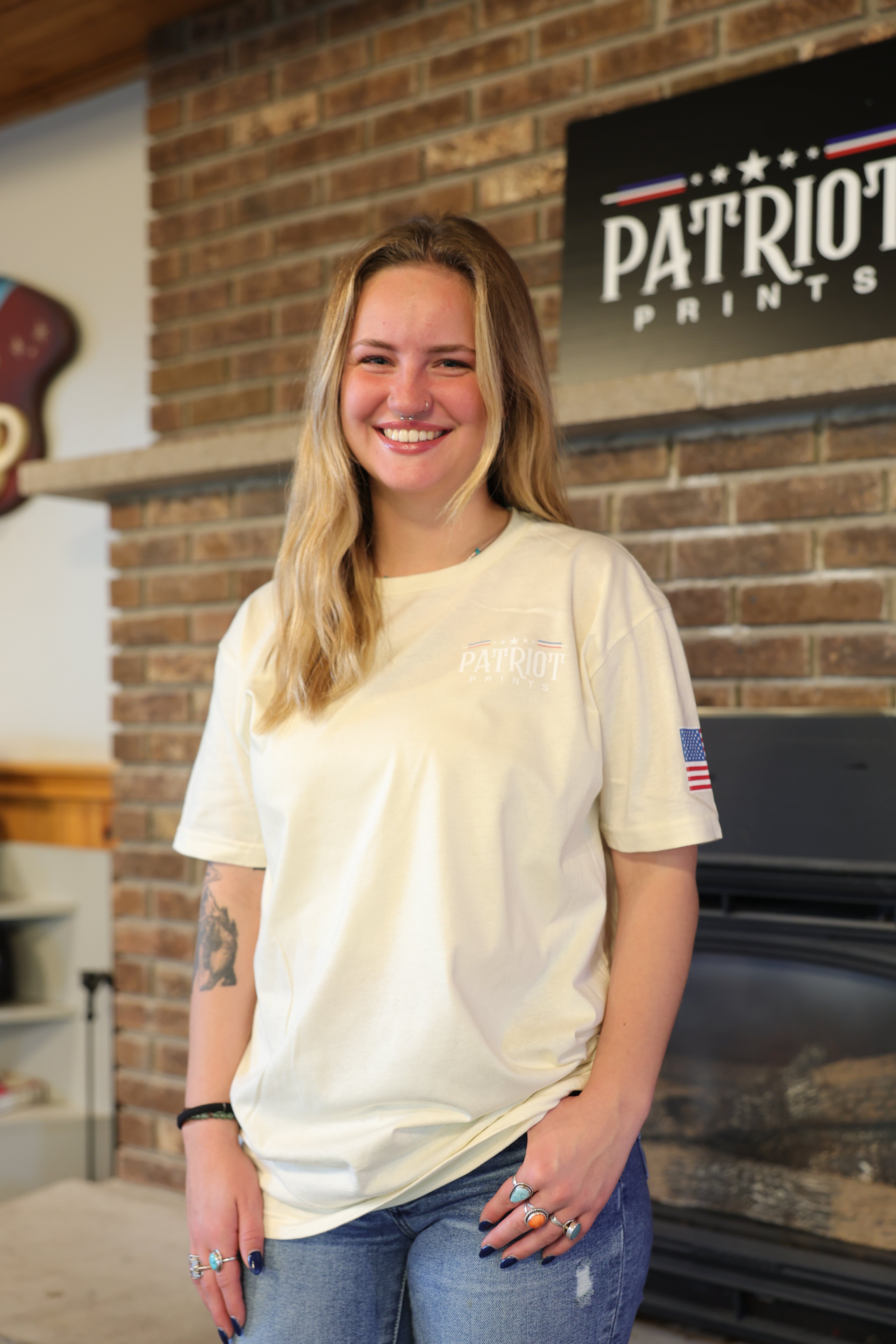 The Firetruck Tee – Patriot Prints Firefighter Tribute