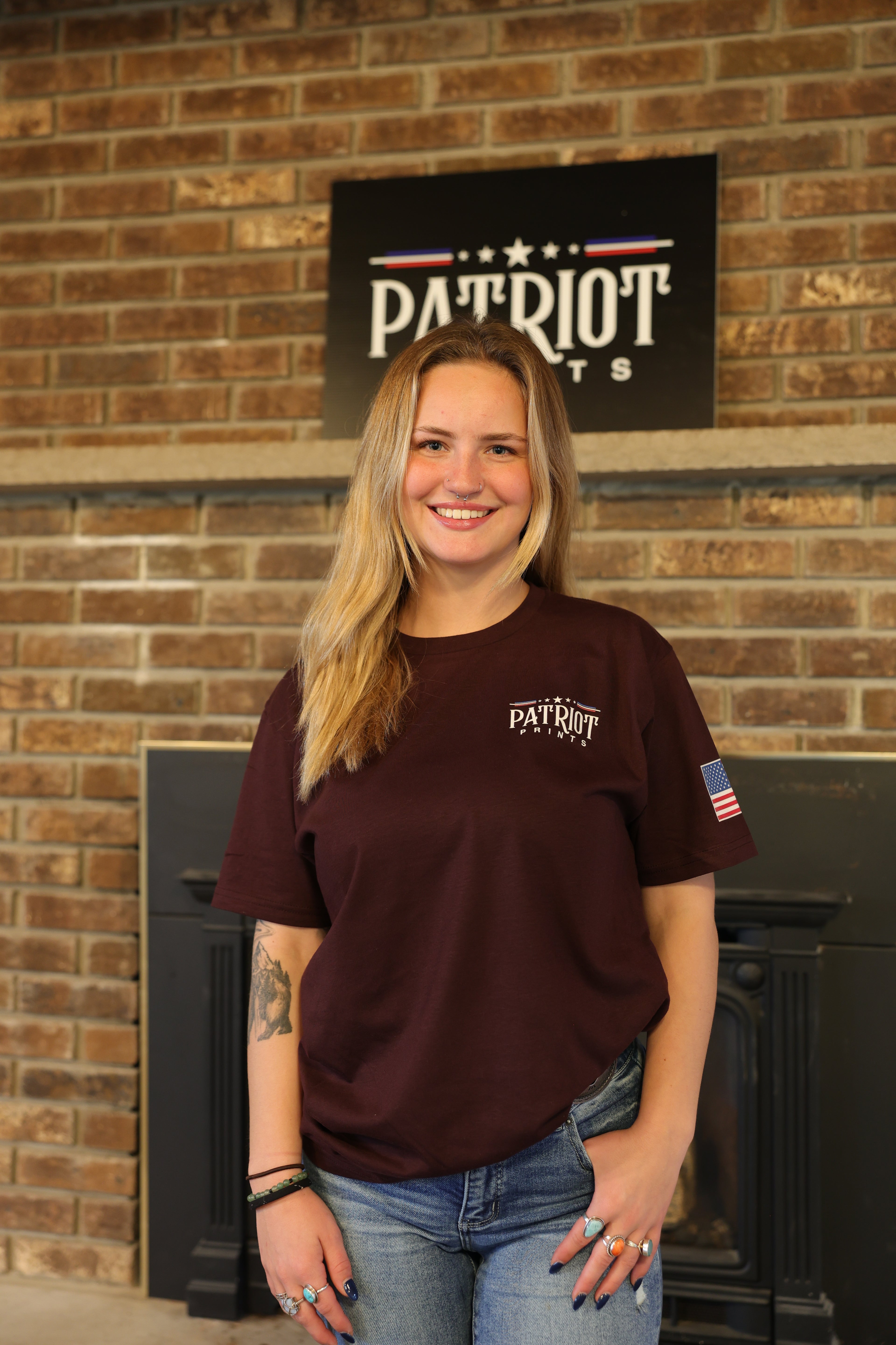 The Firetruck Tee – Patriot Prints Firefighter Tribute