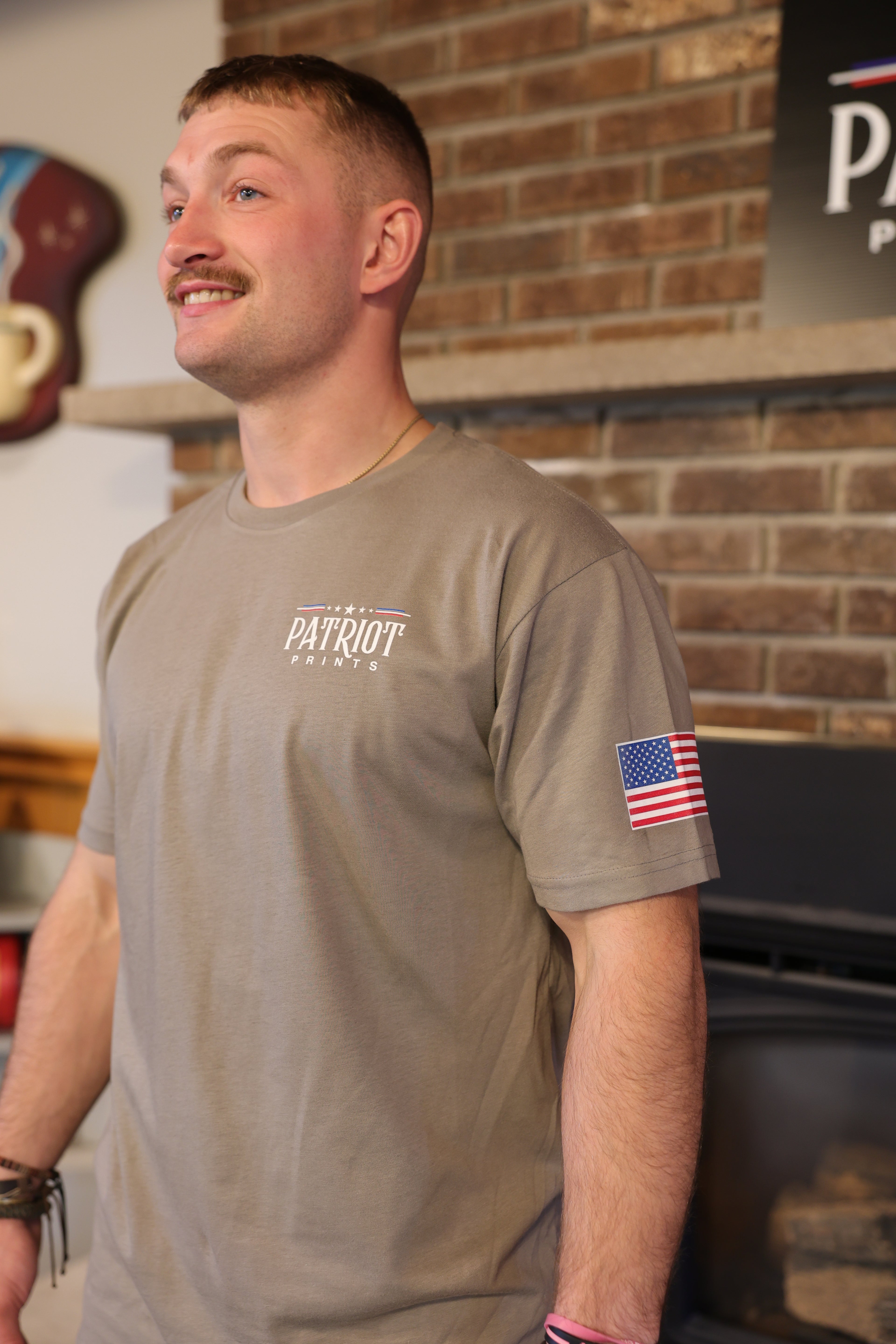 Lady Liberty Tee Shirt – Patriot Prints Lady Liberty