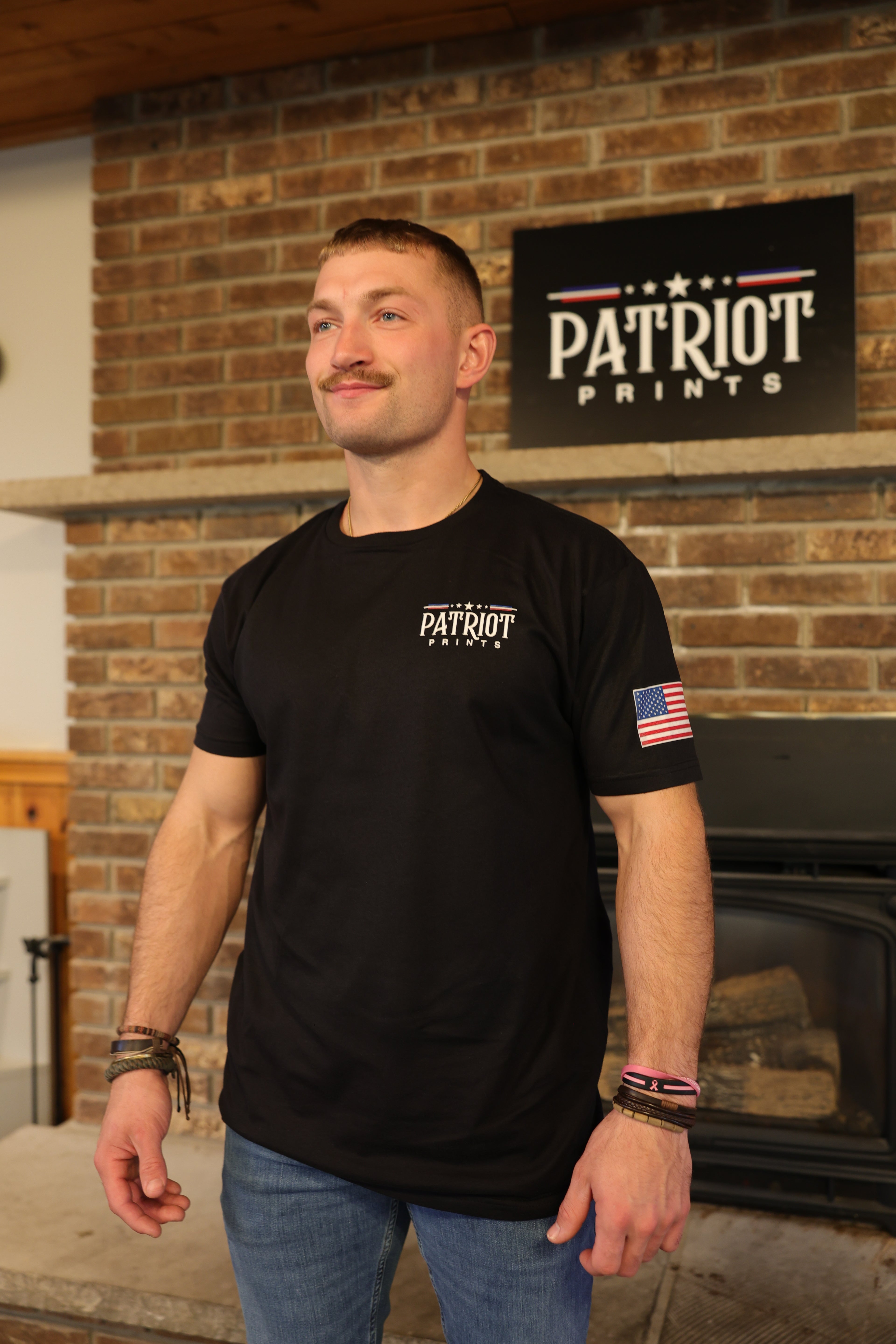 Lady Liberty Tee Shirt – Patriot Prints Lady Liberty