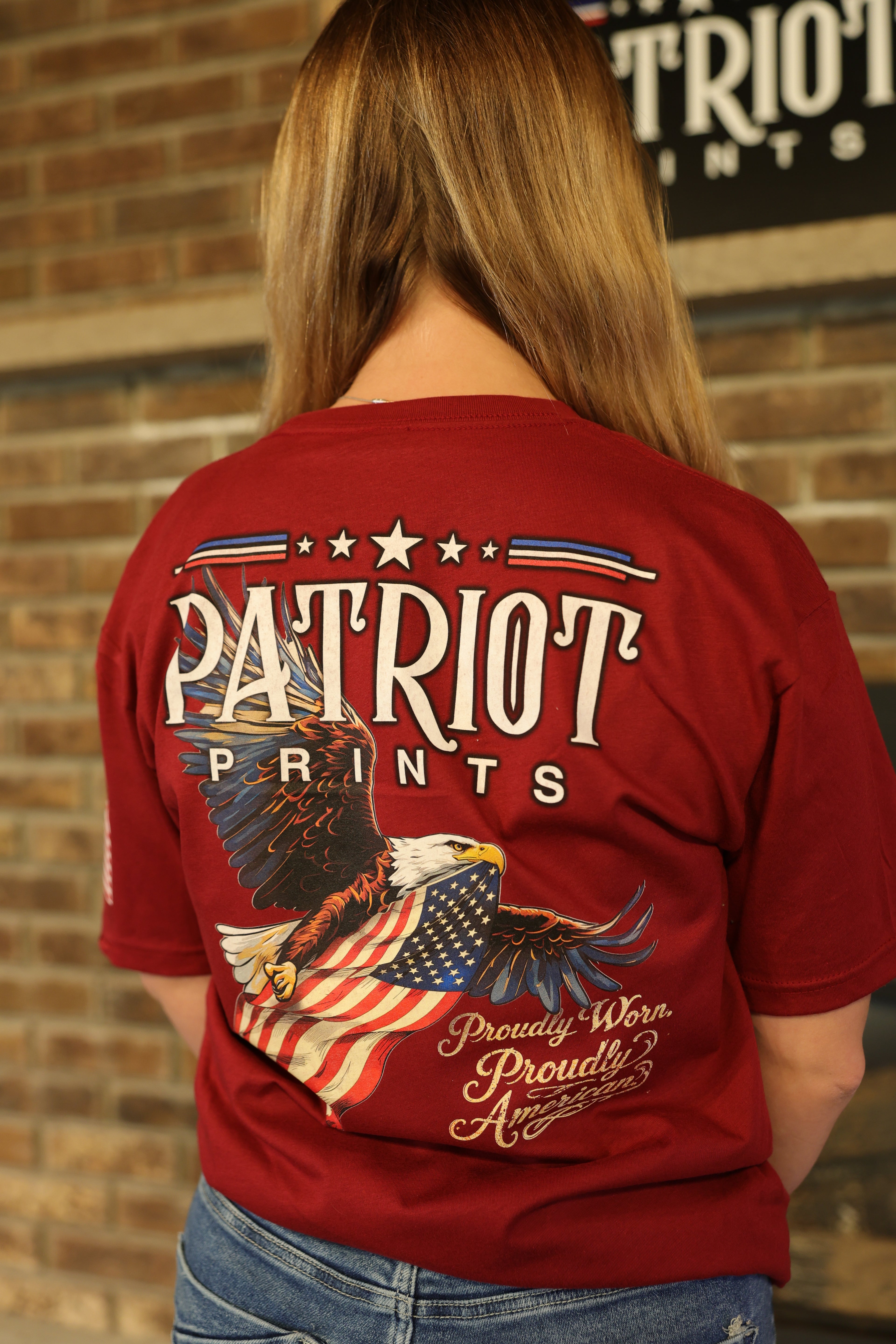 The Eagle Tee Shirt – Patriot Prints Original