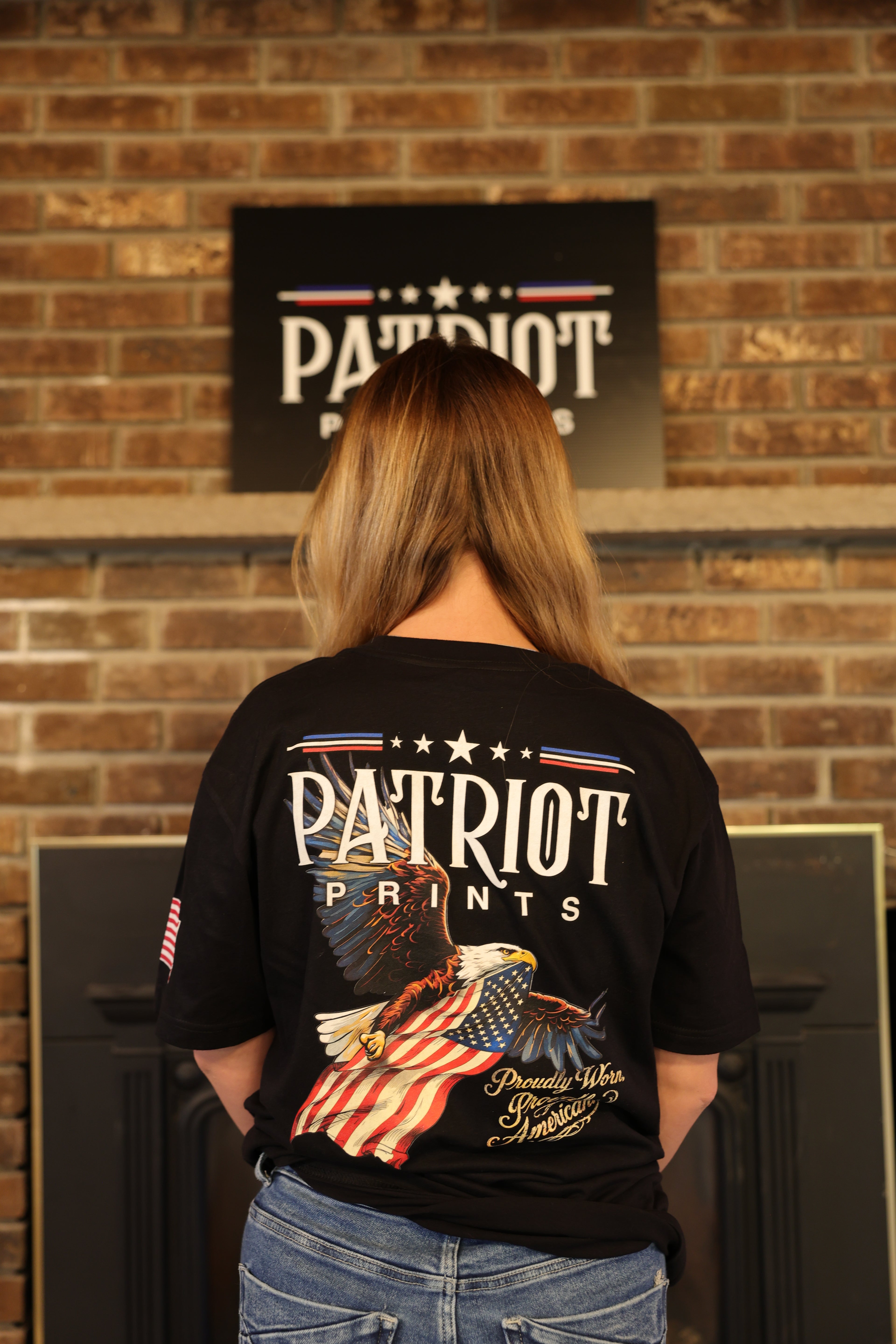 The Eagle Tee Shirt – Patriot Prints Original