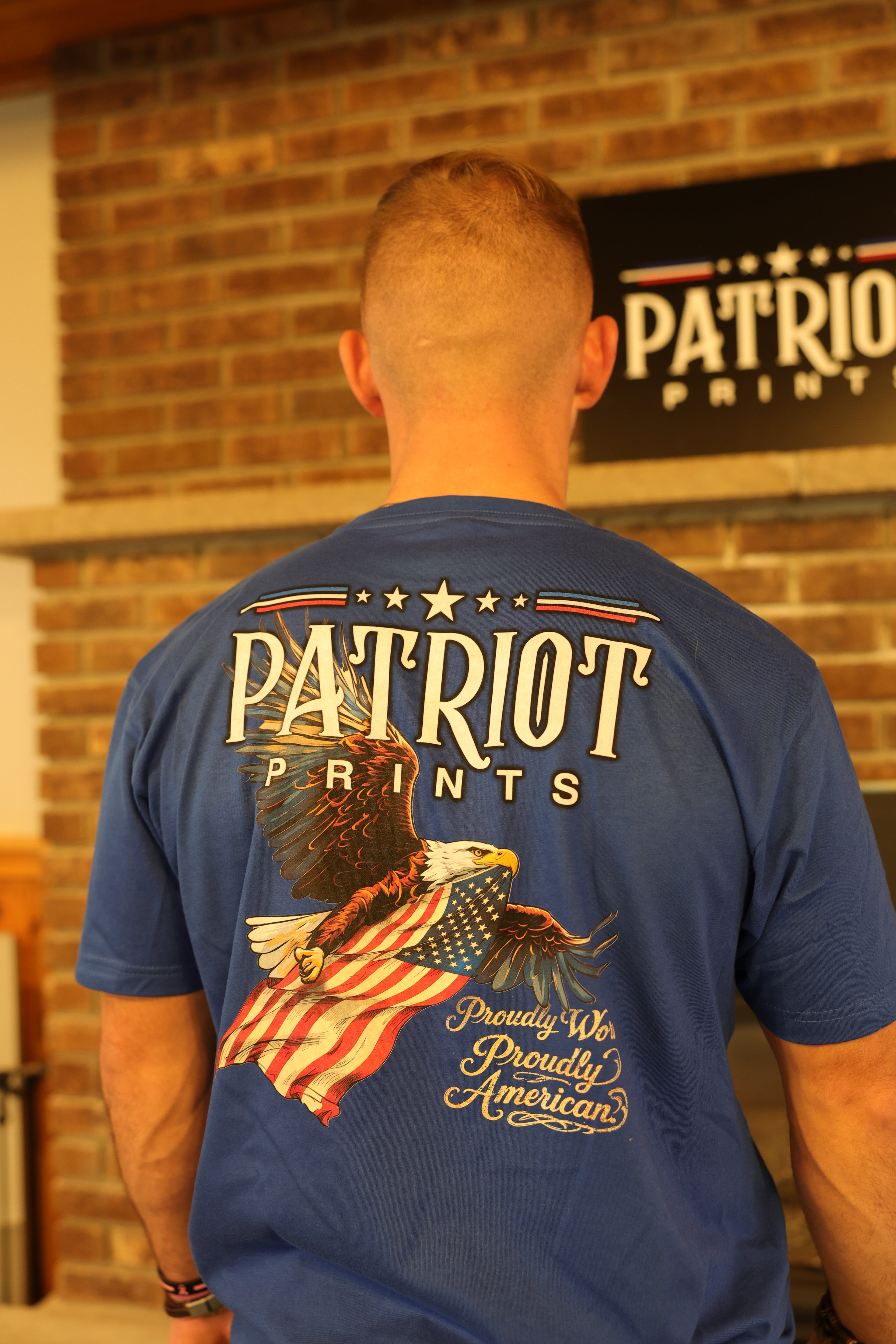 The Eagle Tee Shirt – Patriot Prints Original
