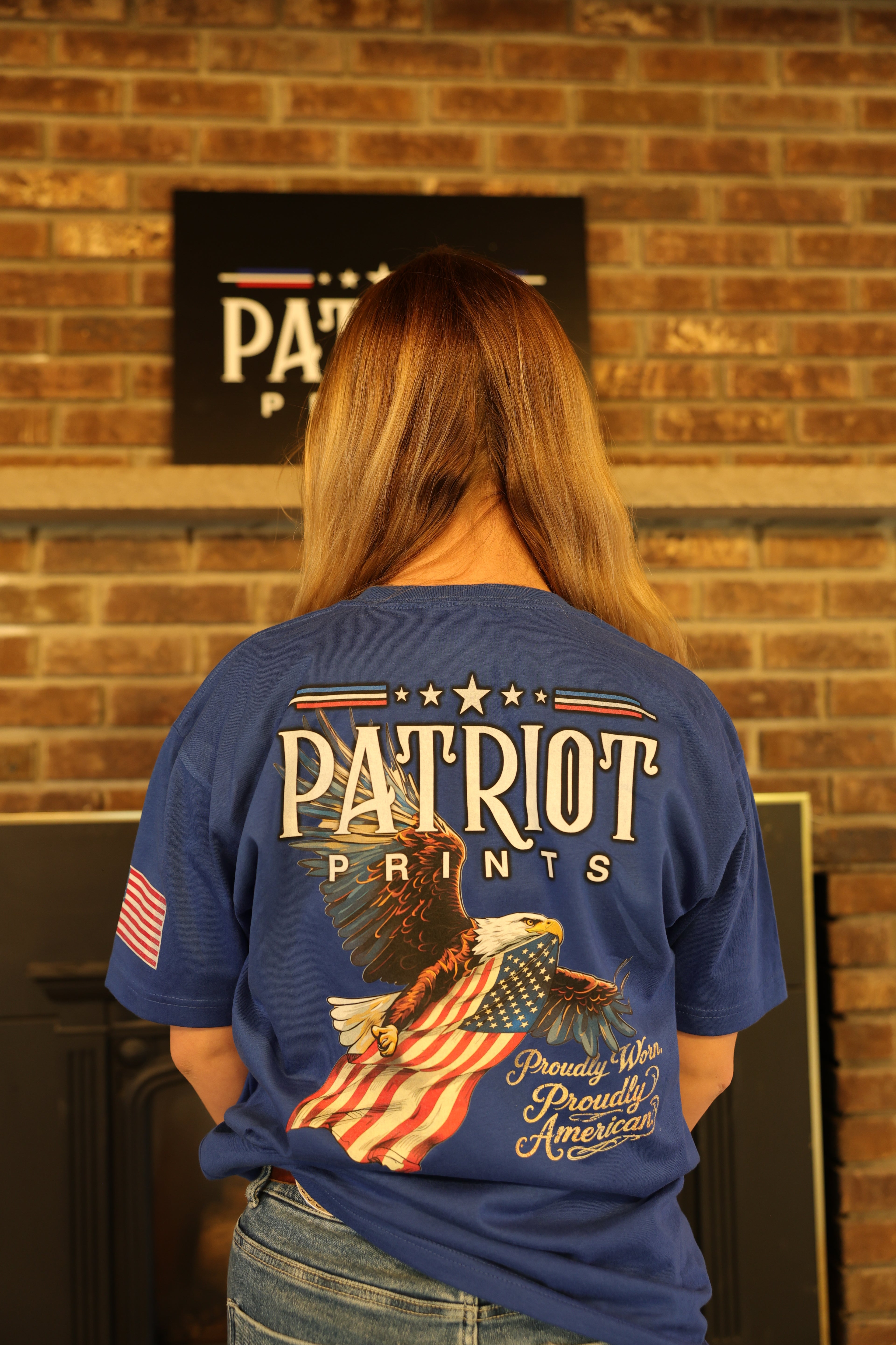 The Eagle Tee Shirt – Patriot Prints Original
