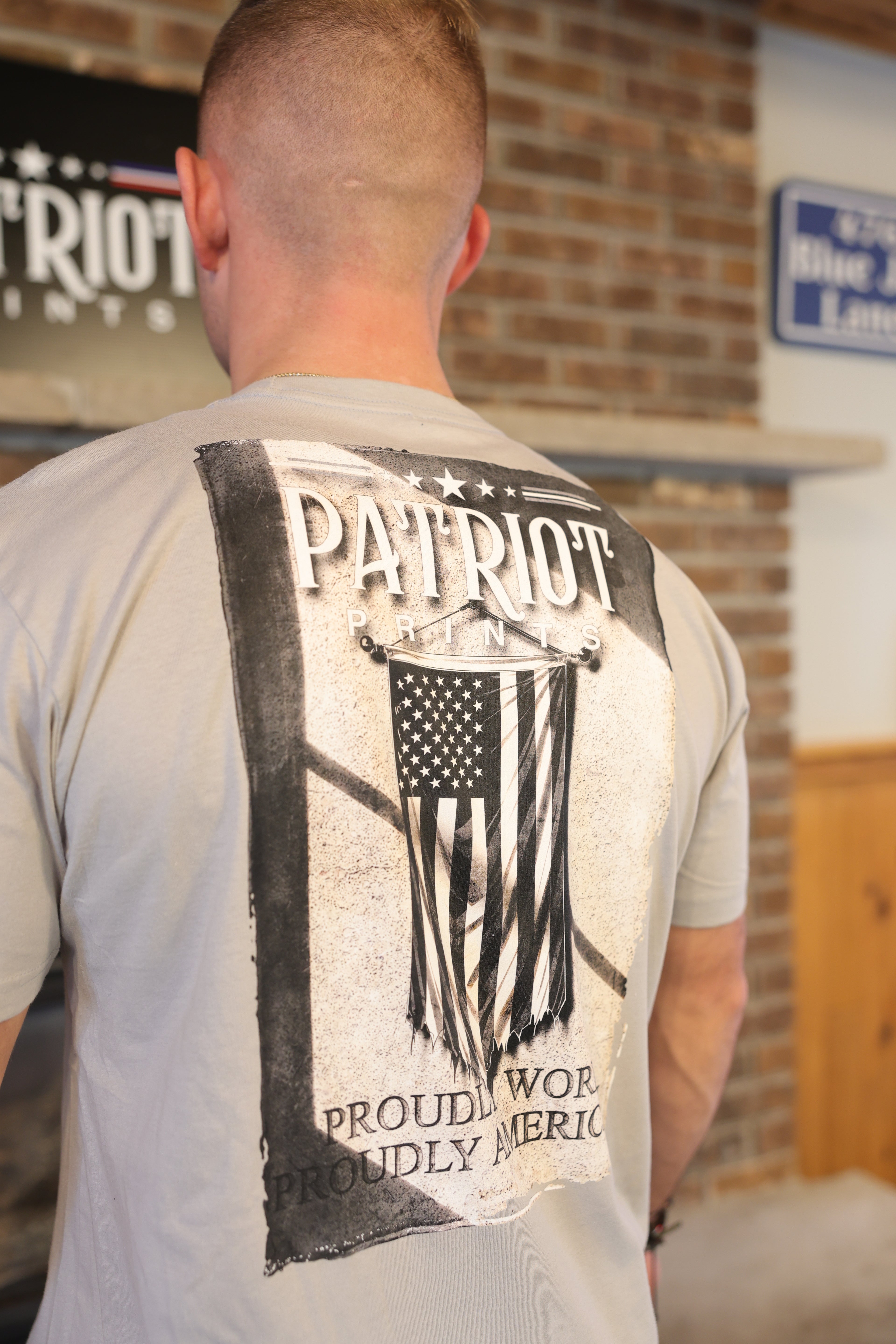 Black & White American Flag – Patriot Prints Classic