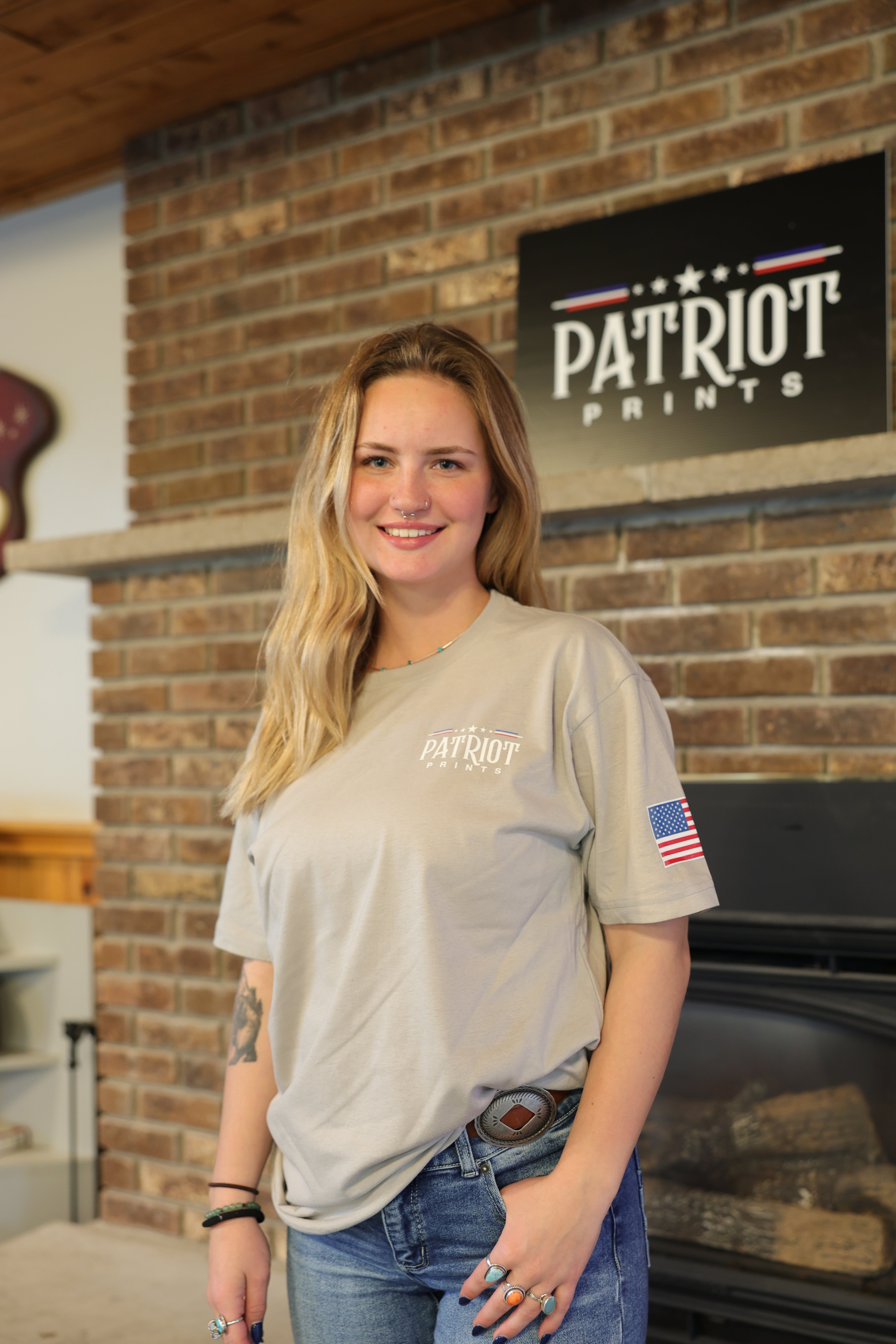 Black & White American Flag – Patriot Prints Classic