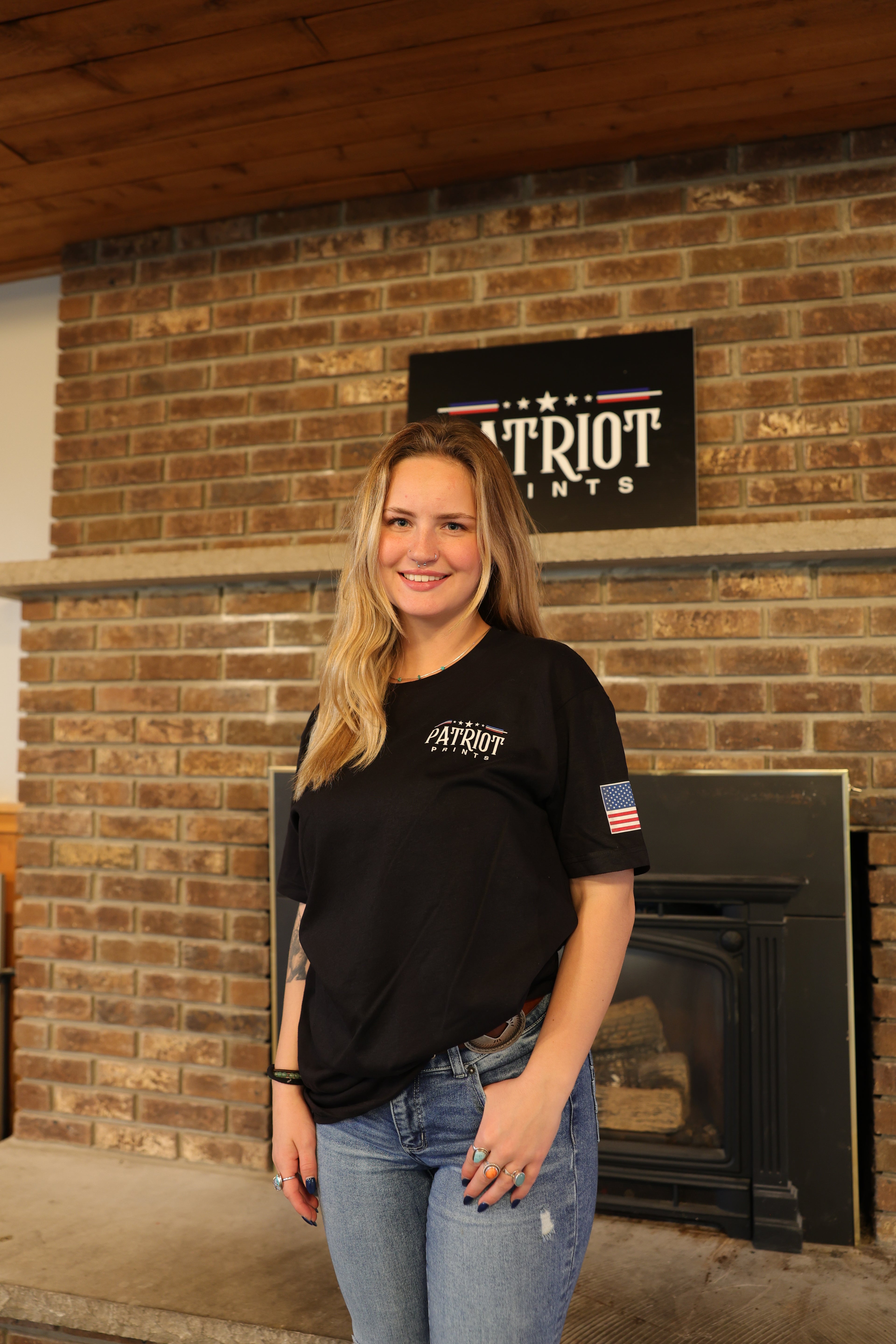 Black & White American Flag – Patriot Prints Classic