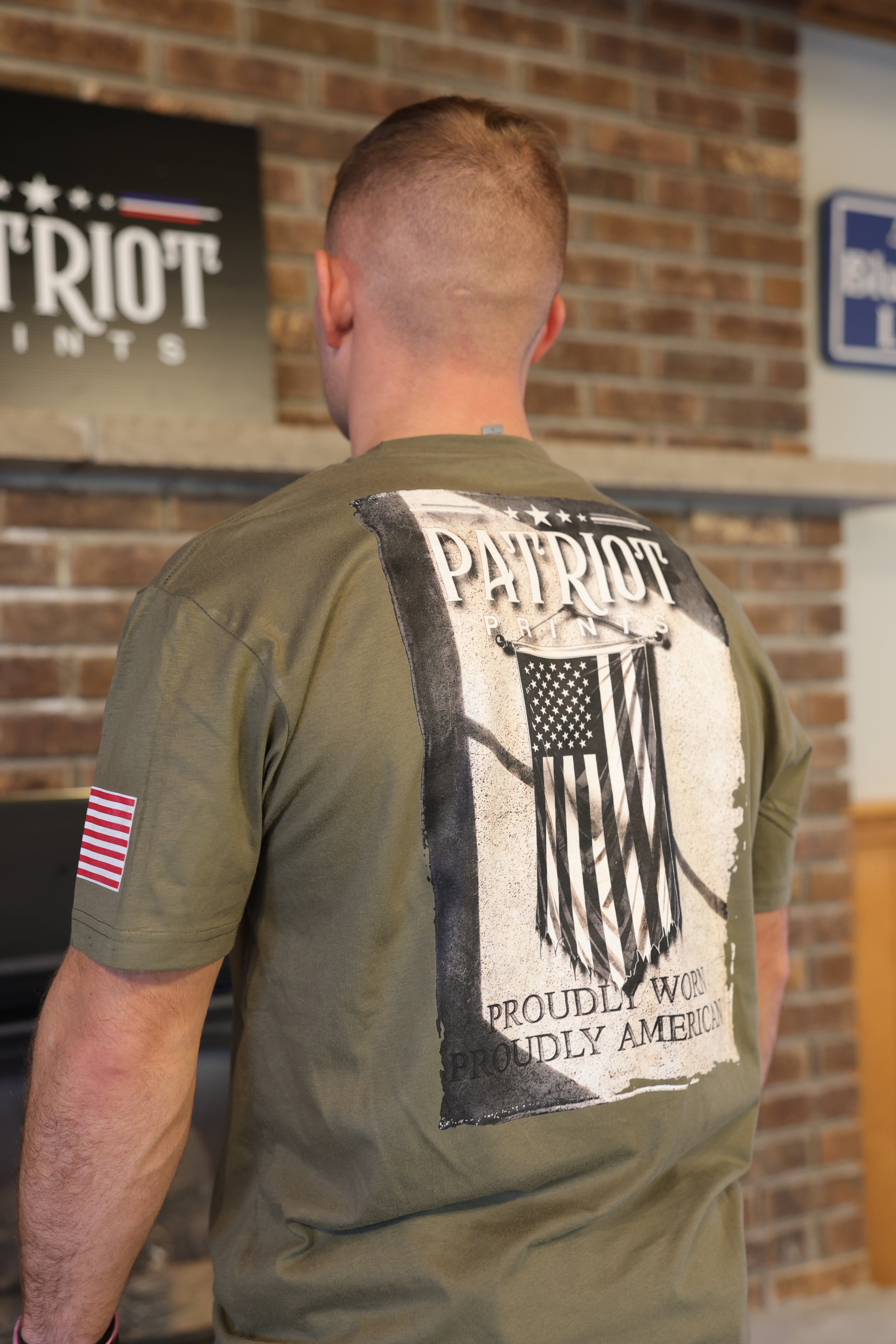 Black & White American Flag – Patriot Prints Classic