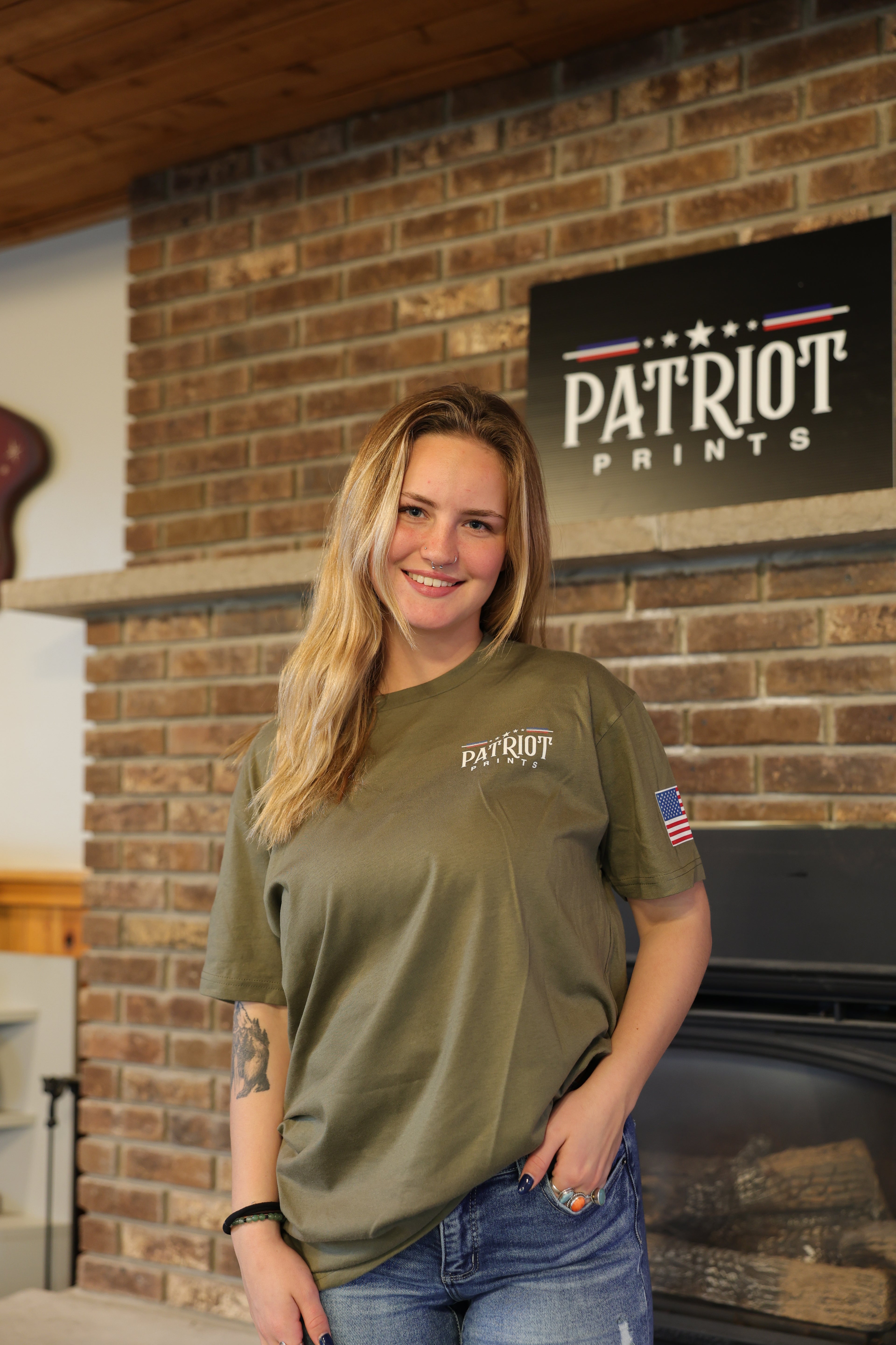 Black & White American Flag – Patriot Prints Classic