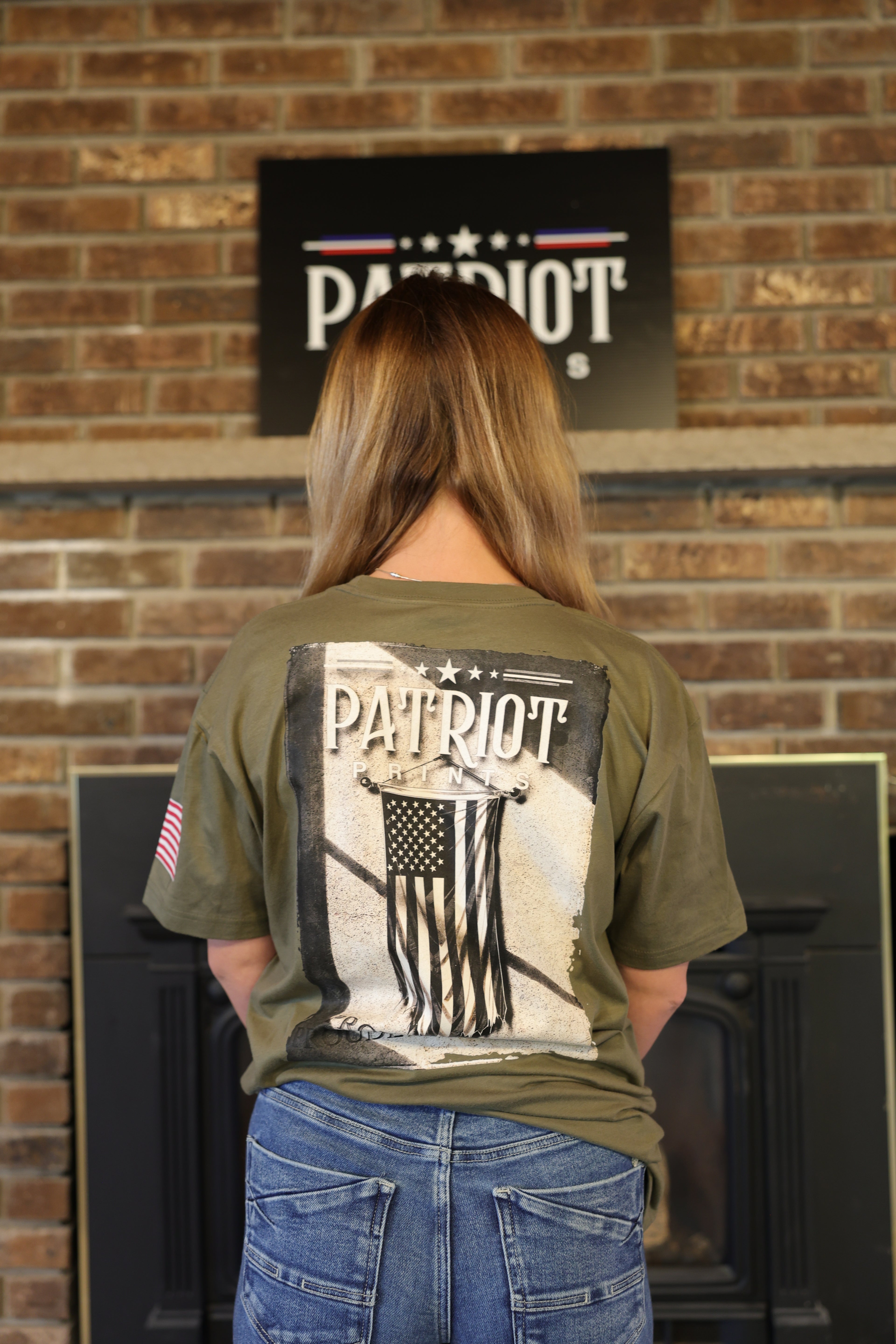 Black & White American Flag – Patriot Prints Classic