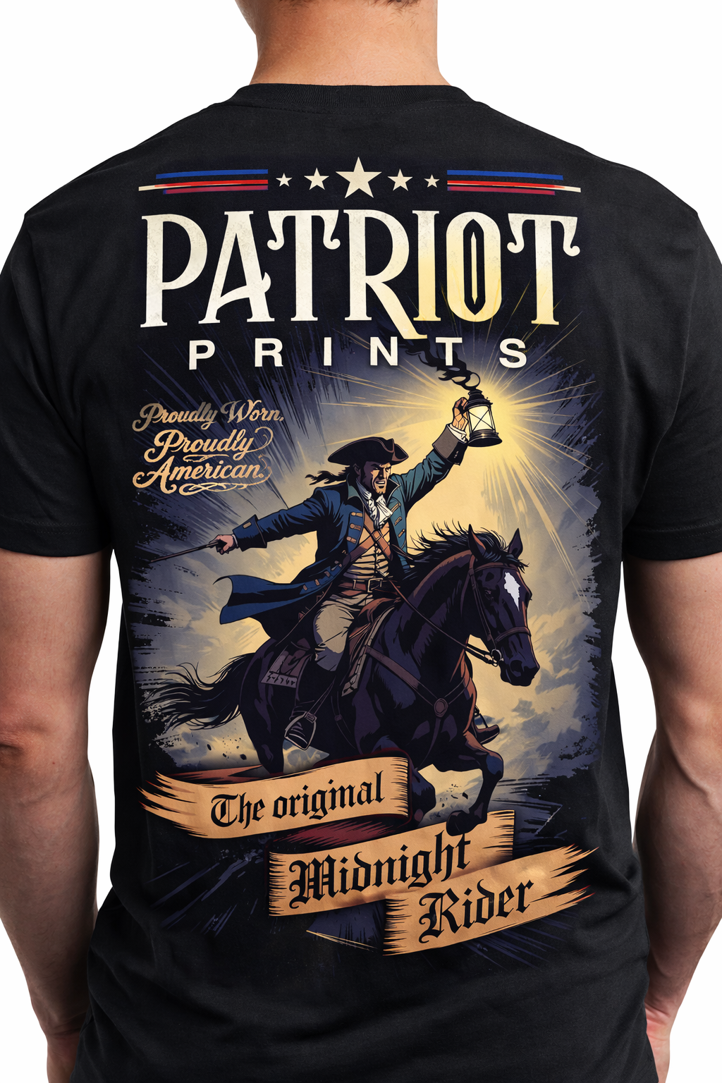 Midnight Rider Tree Shirt – Patriot Prints Midnight-Rider