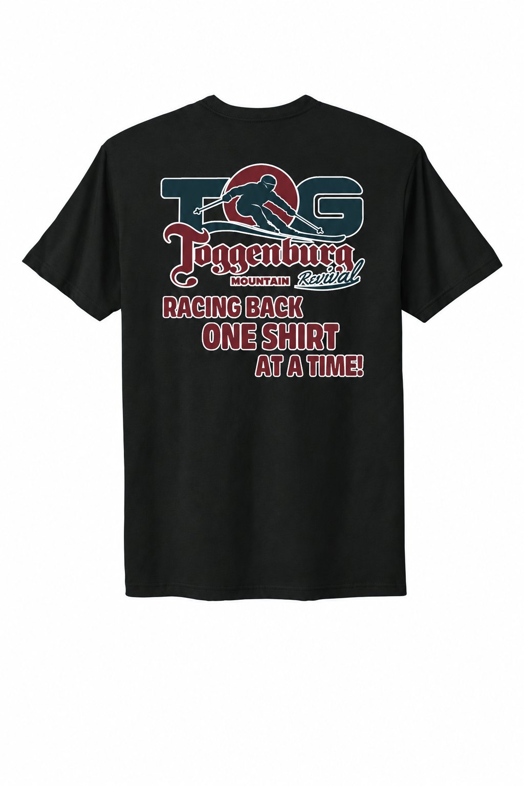 Tog's Classic Tee in Black, back
