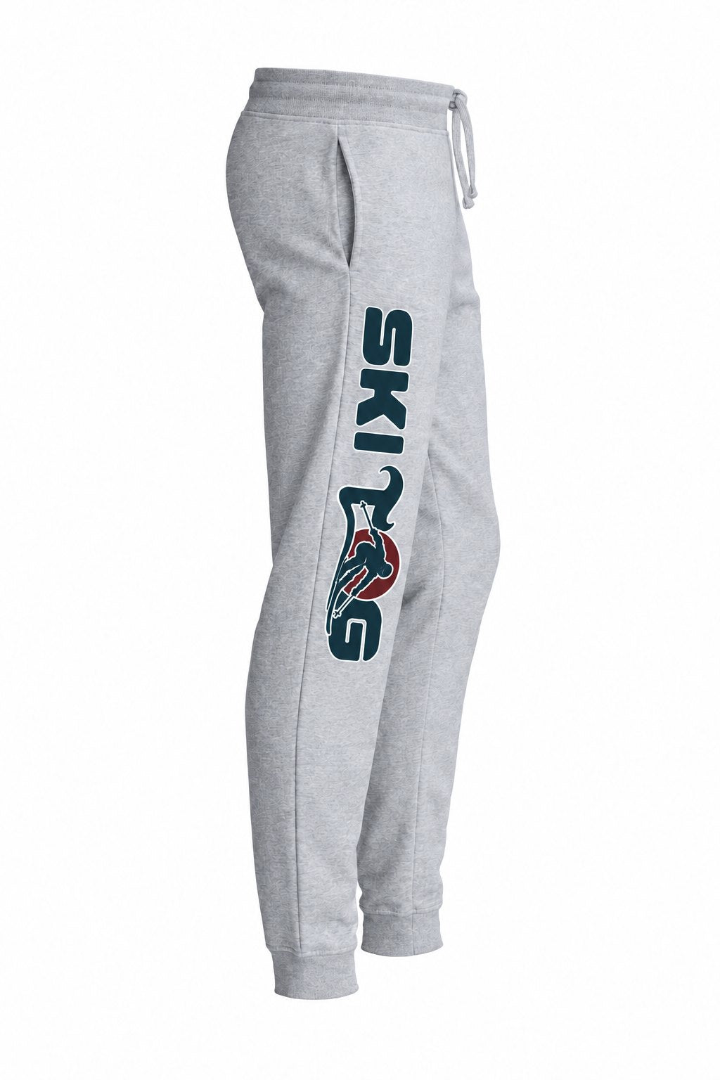 Tog's Joggers / Sweats in Light Heather Grey, side