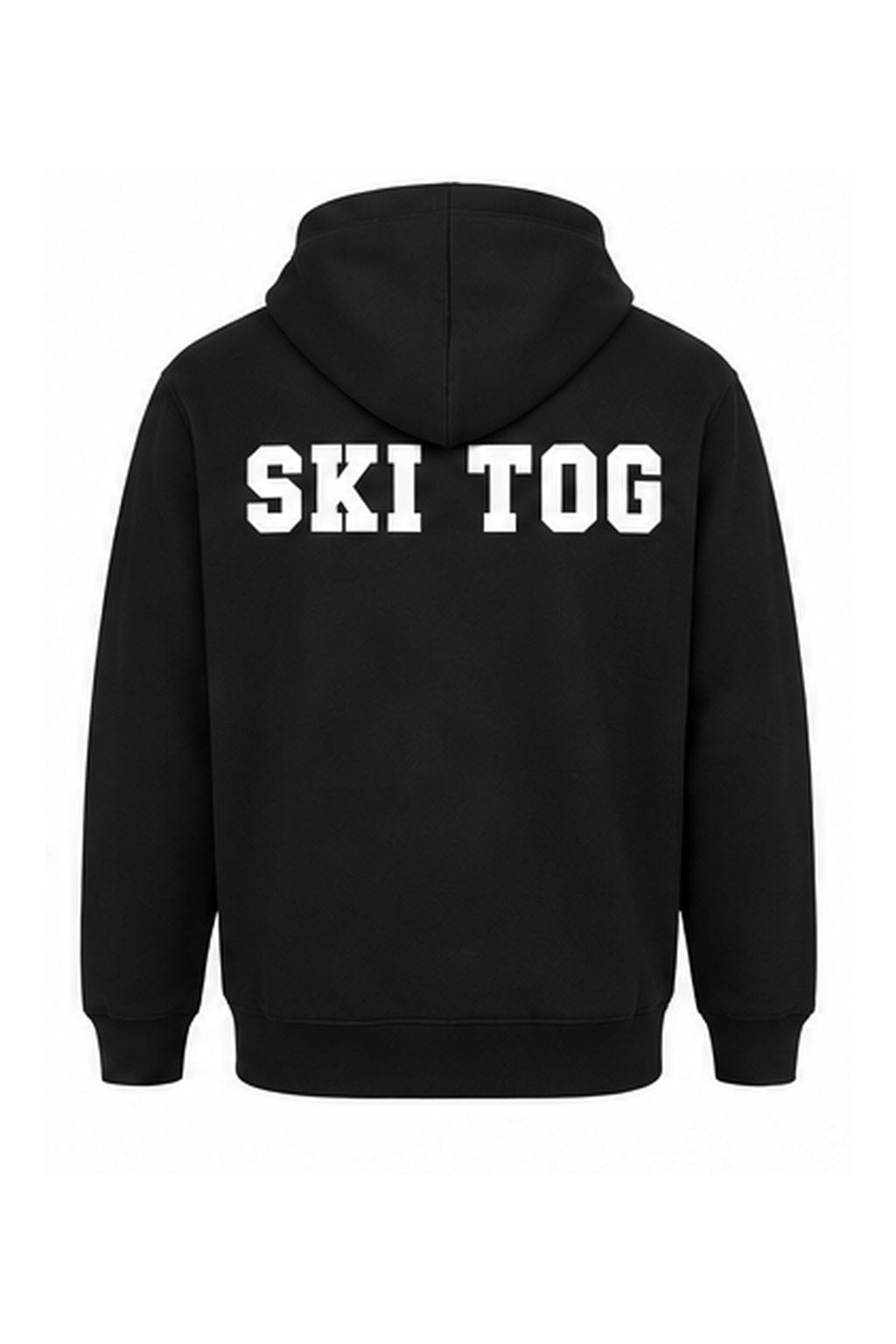 Tog's Racer Hoodie in Black, back