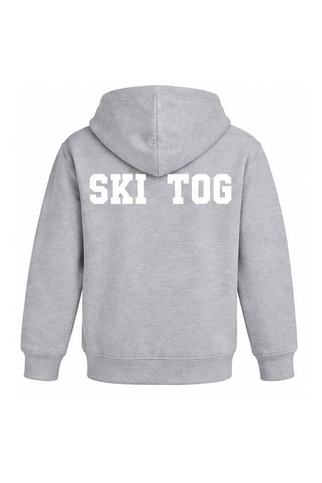 Tog's Racer Hoodie (Youth) in Ring Spun Sport Grey, back