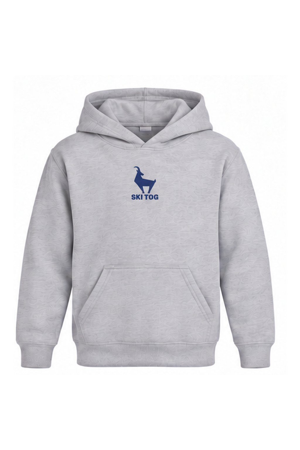 Tog's Retro Hoodie (Youth) in Ring Spun Sport Grey, front