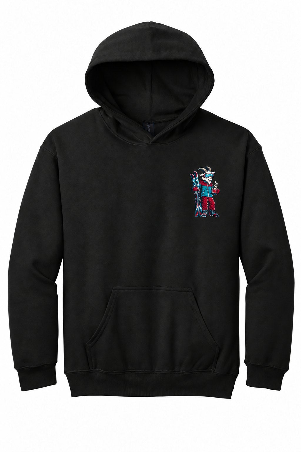 Tog's Revival Hoodie (Youth) in Black, front