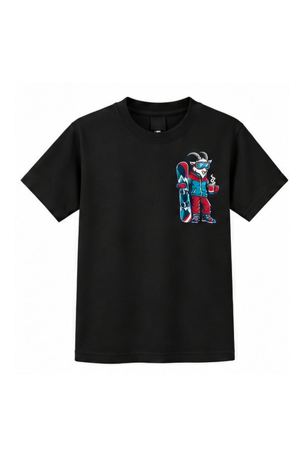 Tog's Revival Snowboard Tee (Youth) in Black, front