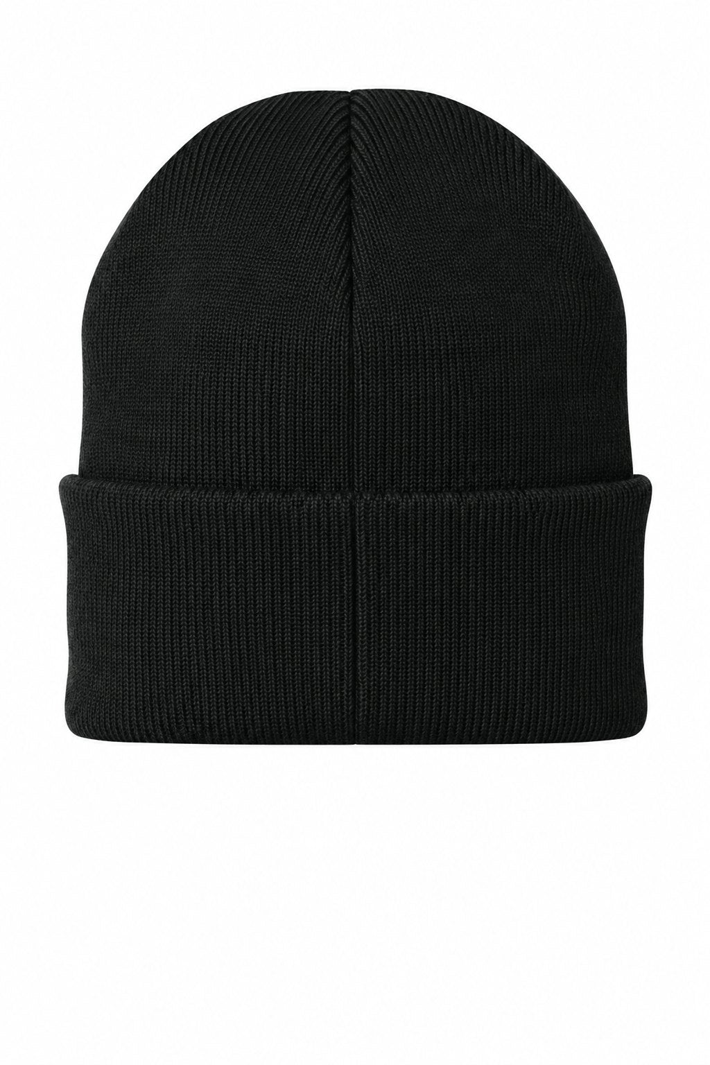 Tog's Traditional Beanie in Black, back